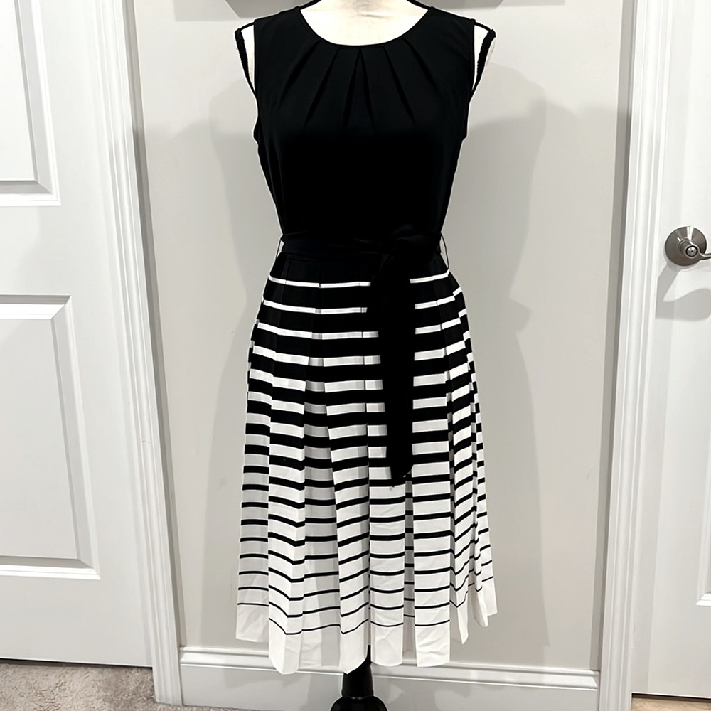 Talbots Pleated Dress - Picture 2 of 7